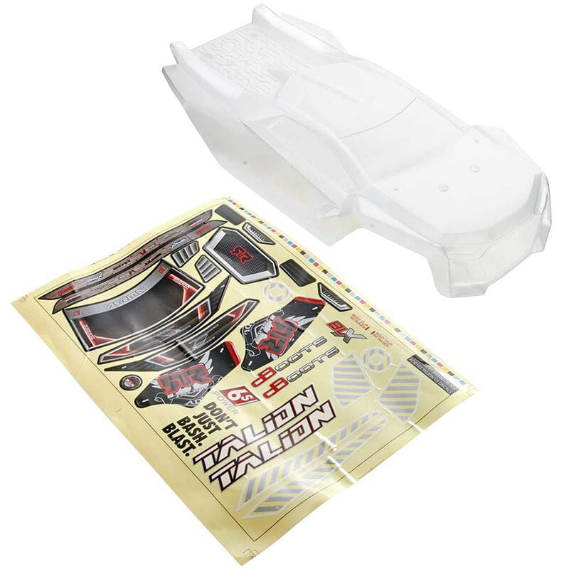 Arrma AR406108 Talion 6S Karosserie Klar mit Aufkleber