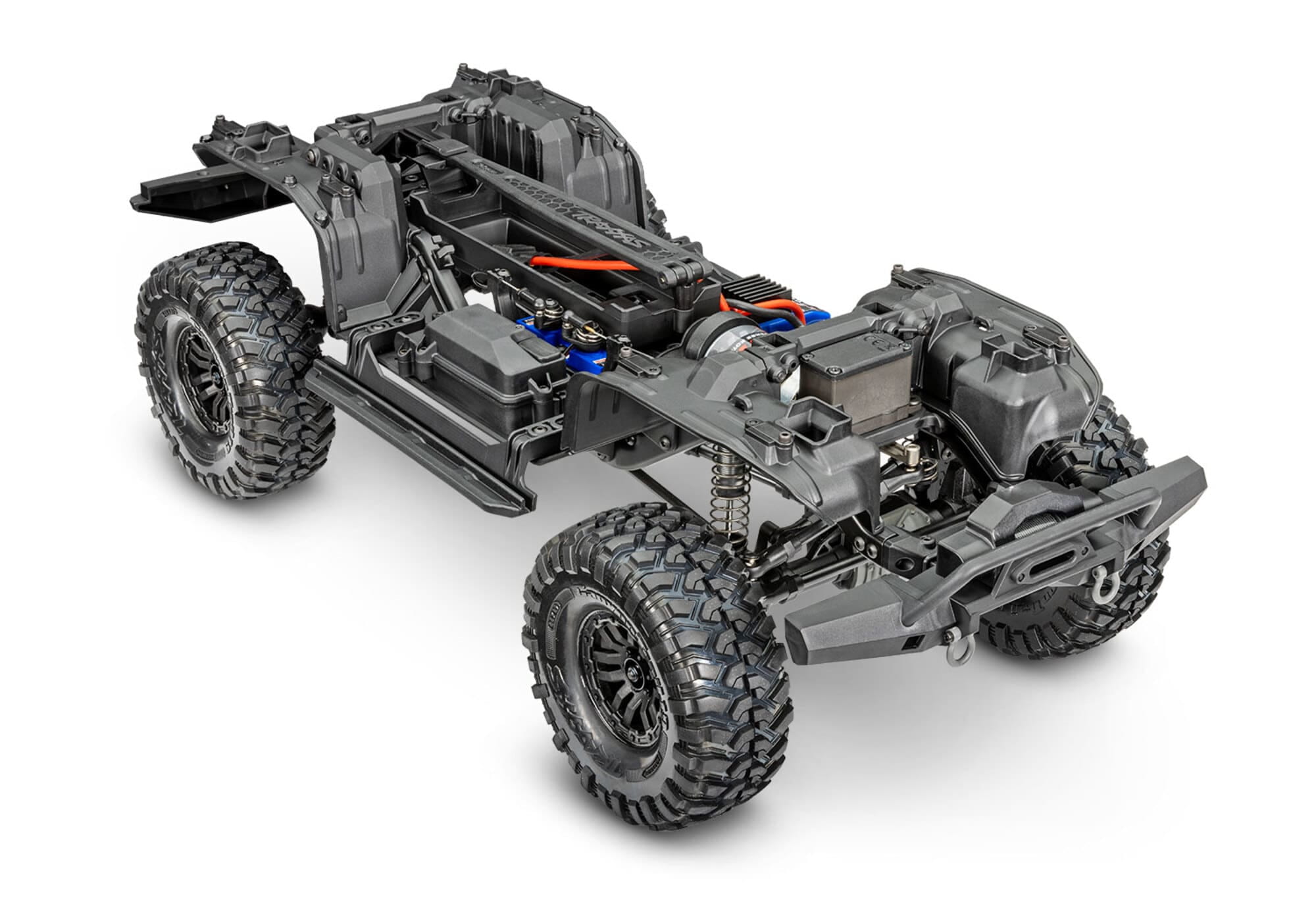 traxxas trx-4 lr defender 1 10 crawler rtr silber TRAXXAS TRX-4 LR Defender 1_10 Crawler RTR silber mit Portalachsen und T-Lock Sperrdifferentialen