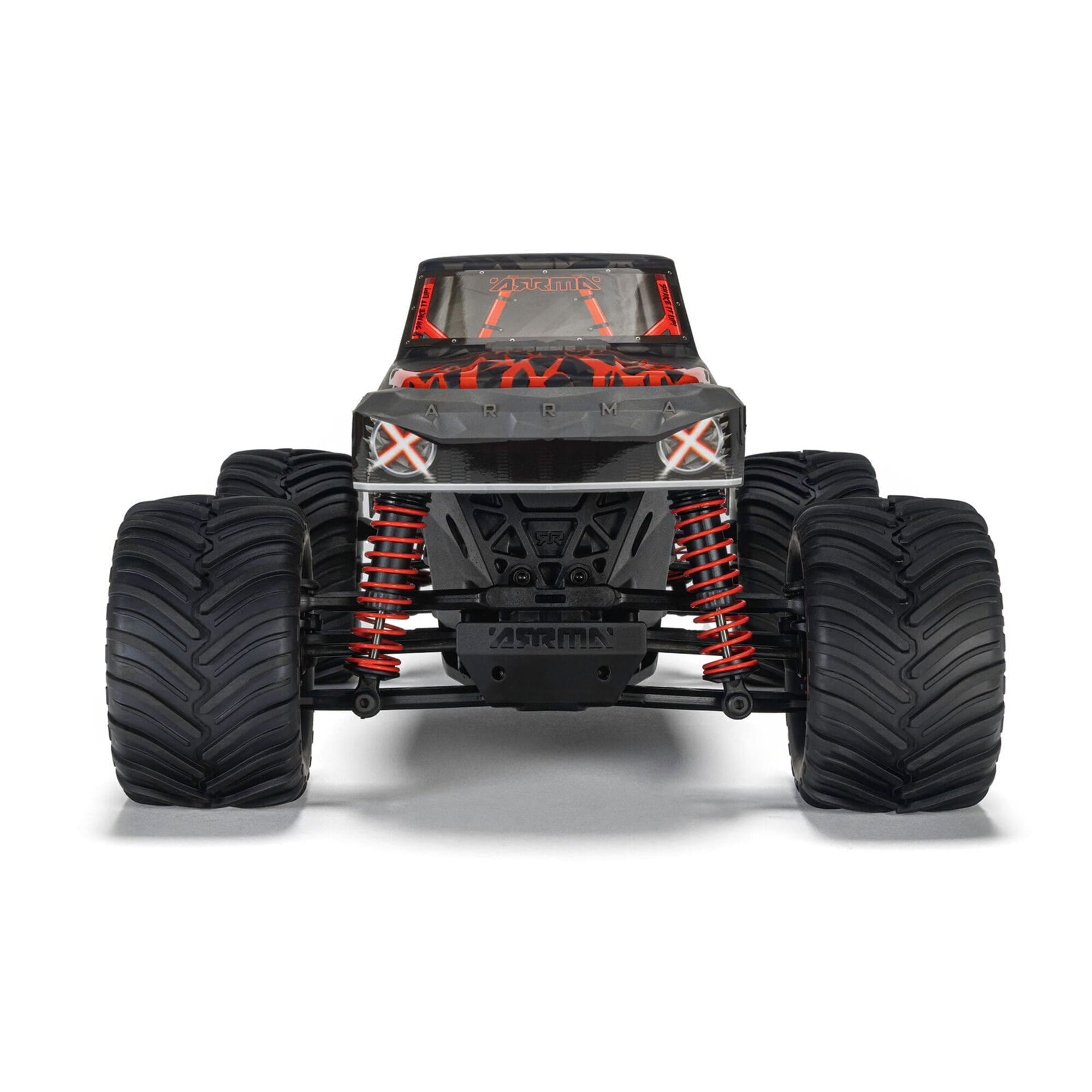 ARRMA Quake Grom 4x4 RTR 1_16 Monster Truck in Rot mit Akku und Ladegeraet