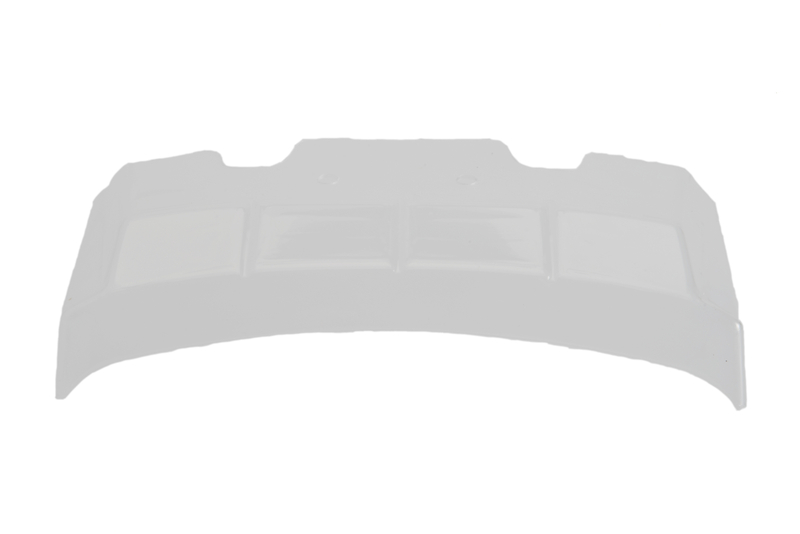 LRP Heckfluegel unlackiert Super Flexibel HD S10 Blast BX 2 - RC-Zubehoer