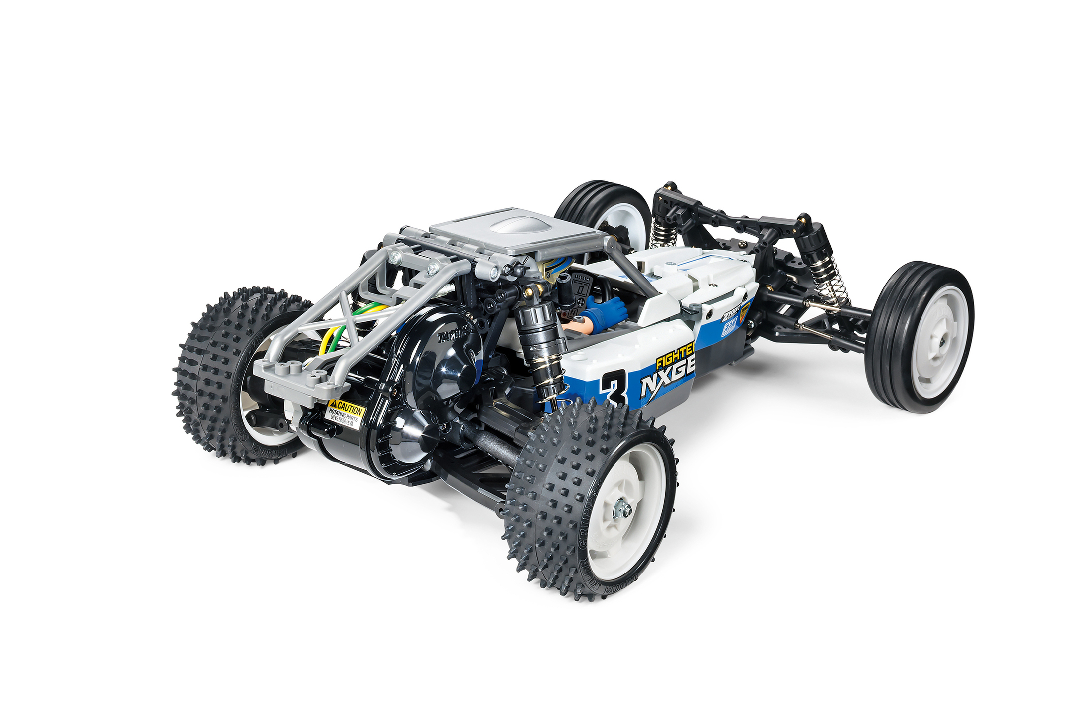 Tamiya DT-04 NXGEN Fighter Buggy Set mit Akku und Ladegeraet