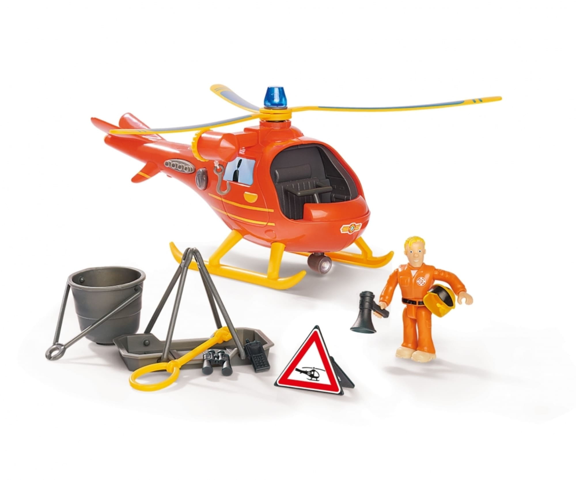 Simba Toys Sam Hubschrauber Wallaby mit Figur