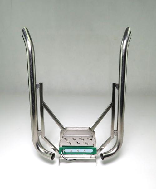 Lesu 1_14 Auspuffanlage fuer VOLVO High-Pipe mit LED - RC-Zubehoer
