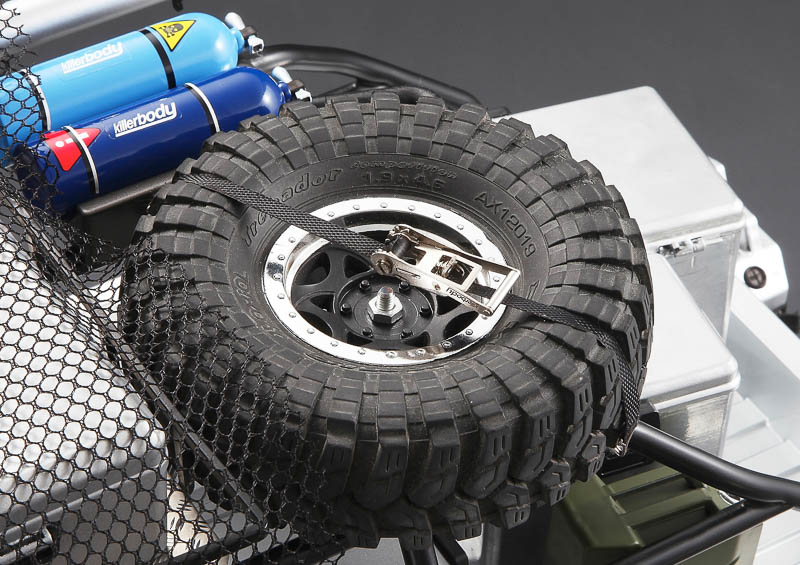 Killerbody Metall Spanngurt mit Mechanik 25cm Länge