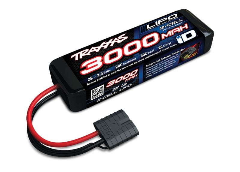 Traxxas 3000mAh 7.4V 2-Cell LiPo Akku - Hohe Leistung & lange Laufzeit für RC Modelle Traxxas 3000mAh 7.4V 2-Cell LiPo Akku - Hohe Leistung & lange Laufzeit für RC Modelle