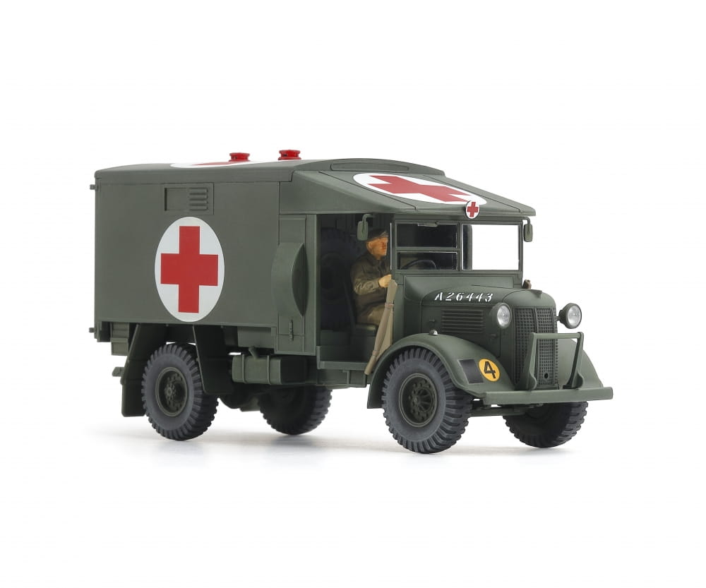 Tamiya 1_48 Brit_ 2to. 4x2 Krankenwagen Plastik Modellbau - RC-Zubehoer