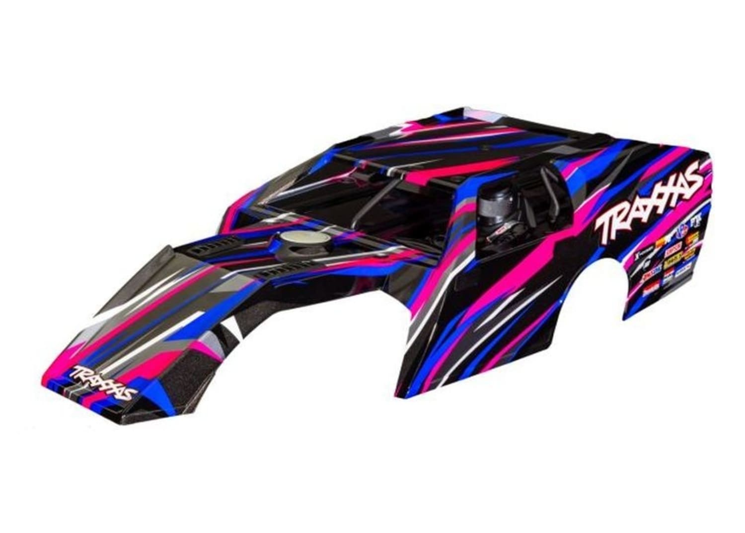 Traxxas Karosserie Slash Modified komplett pink - RC-Zubehoer