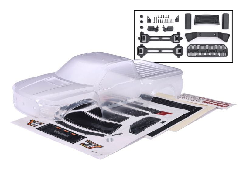 Traxxas Karosserie 2017 Ford Raptor Heavy Duty klar