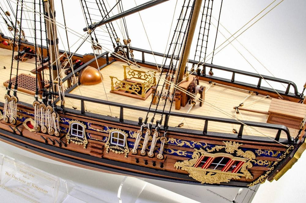 duchess of kingston 1 64 bausatz historische yacht Duchess of Kingston 1_64 Bausatz - Historische Yacht im Modellbau