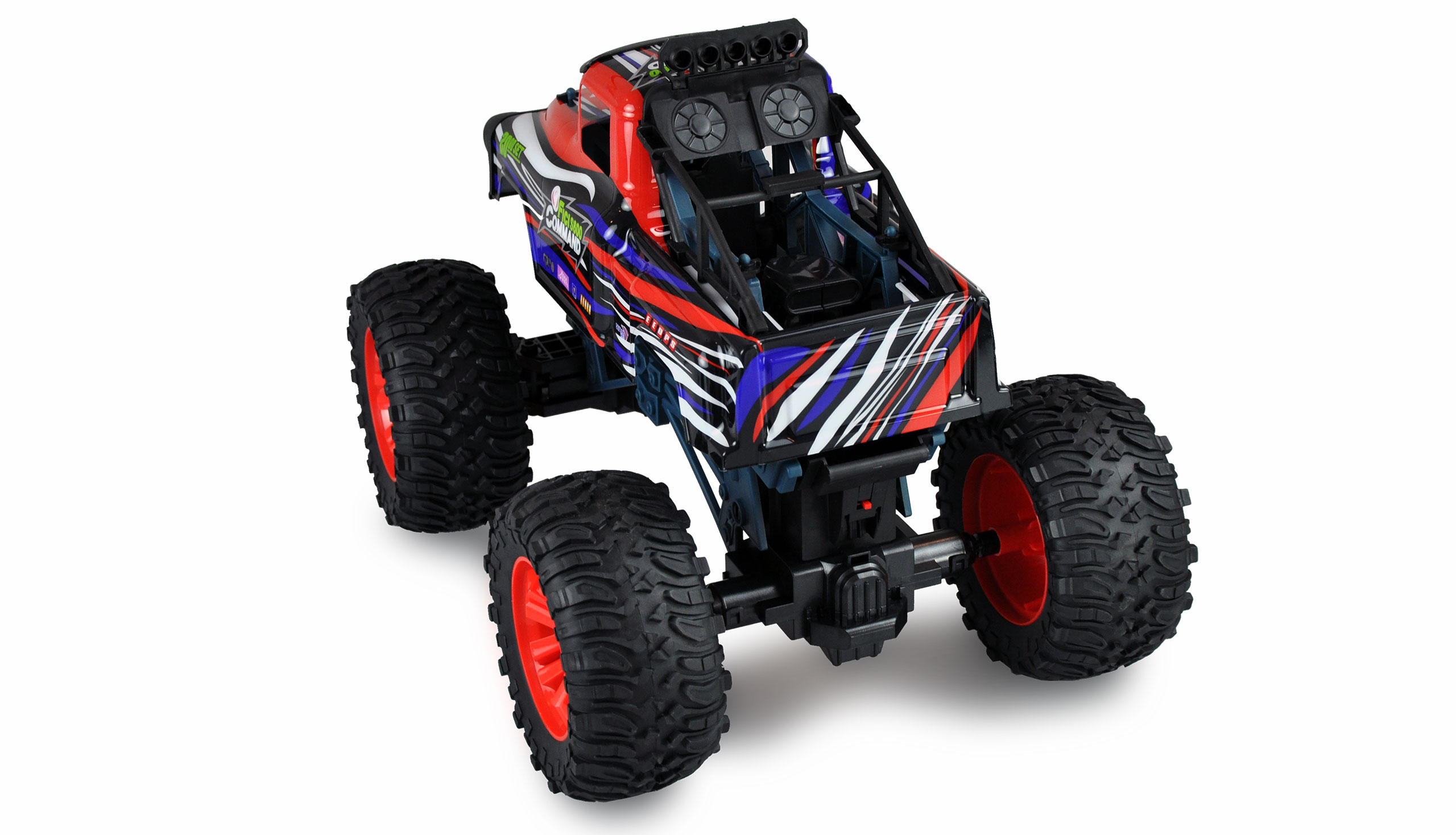 Amewi RC Big Monstertruck Red Command 2WD 1:10 RTR