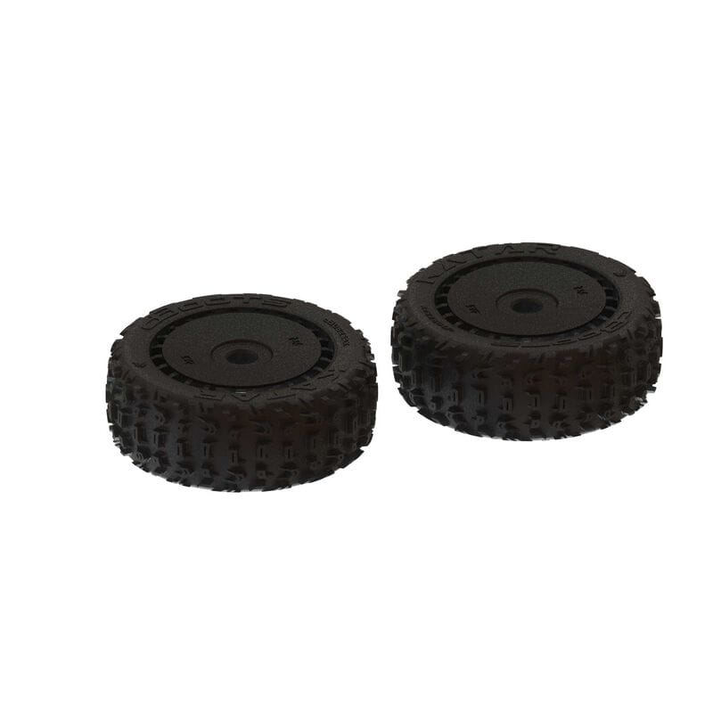 Arrma Reifen Set dBoots 'Katar B 6S' Tire Set Black - Pair - RC-Zubehoer