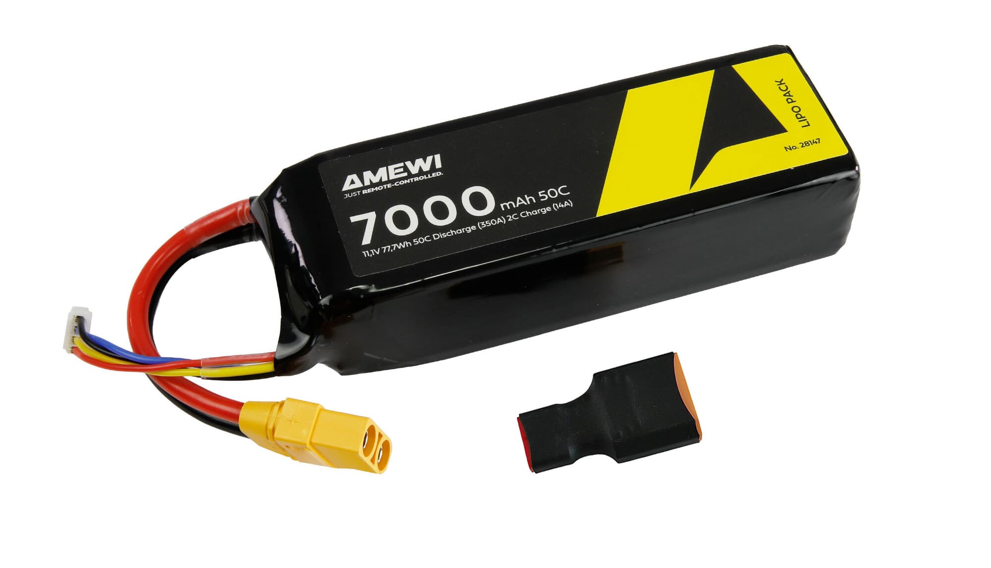 Amewi LiPo Akku 3S 11_1V 7000mAh 50C Hardcase XT90