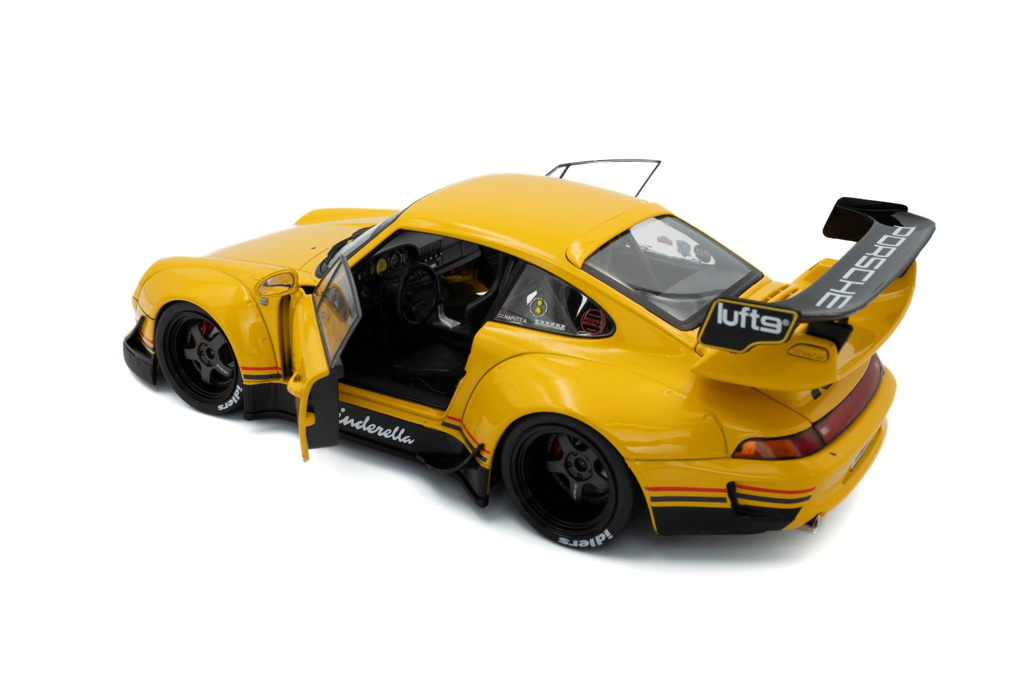 Solido RWB BODYKIT Cinderella Yellow Modellauto 1_18