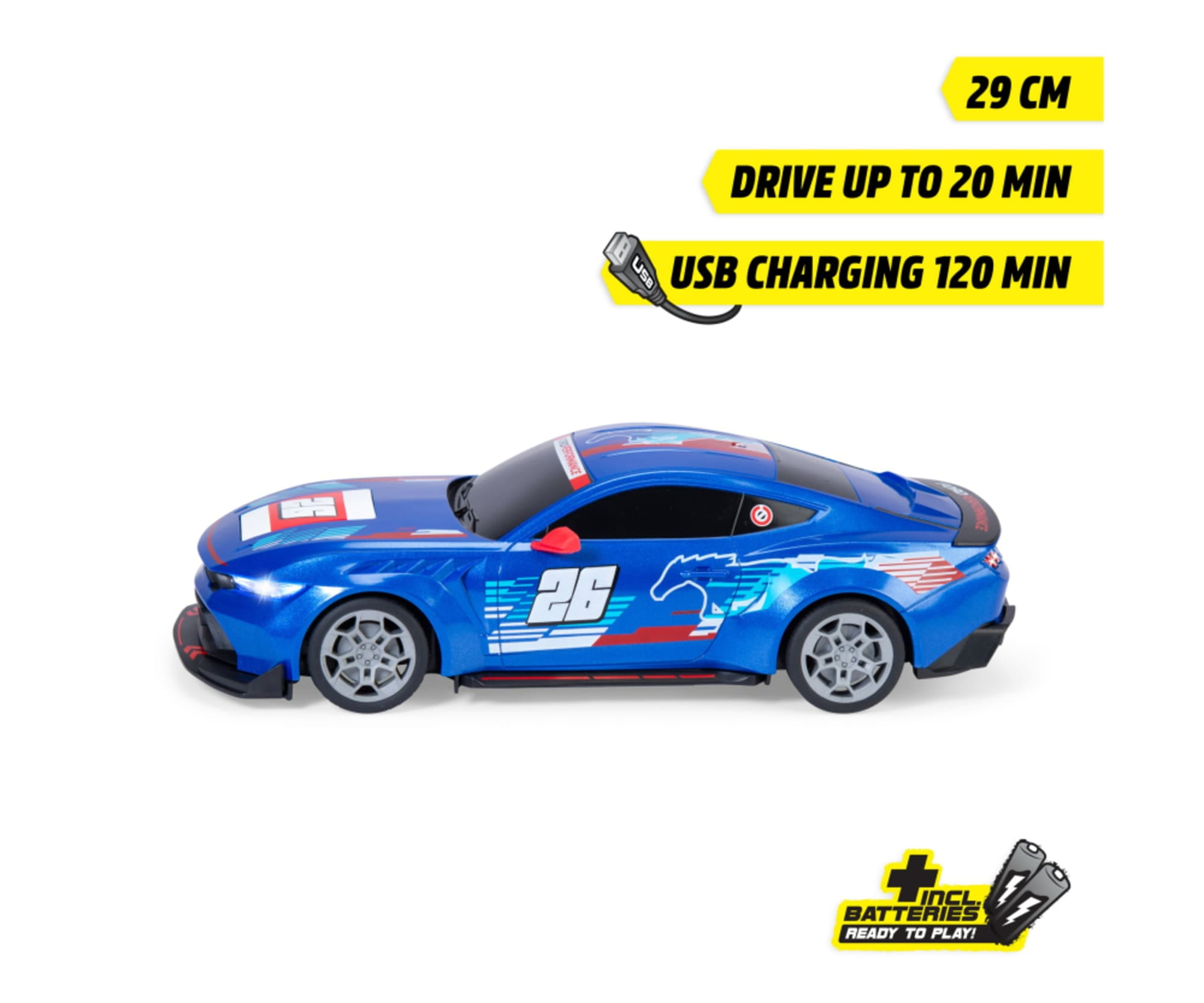 Dickie RC Ford Mustang Customized_ Try Me_ RTR