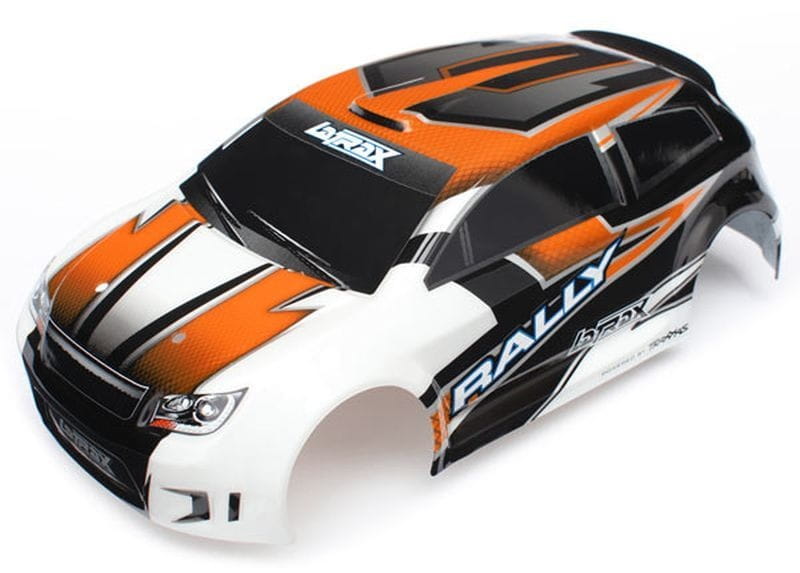 Traxxas Karosserie, LaTrax 1/18 Rally, orange (lackiert + Decals)