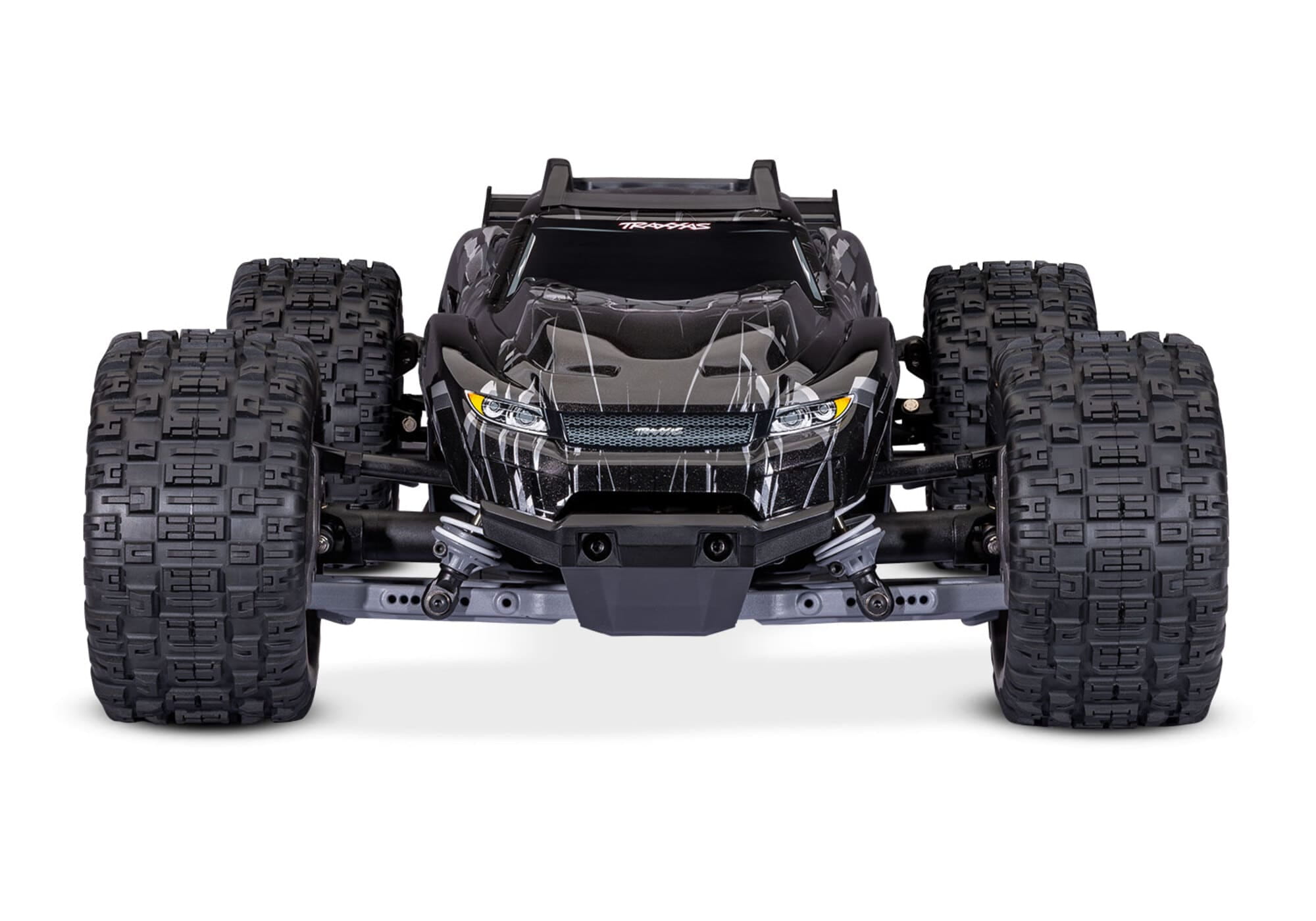Traxxas Rustler 1_10 4X4 Brushless HD RTR Stadium Truck Schwarz