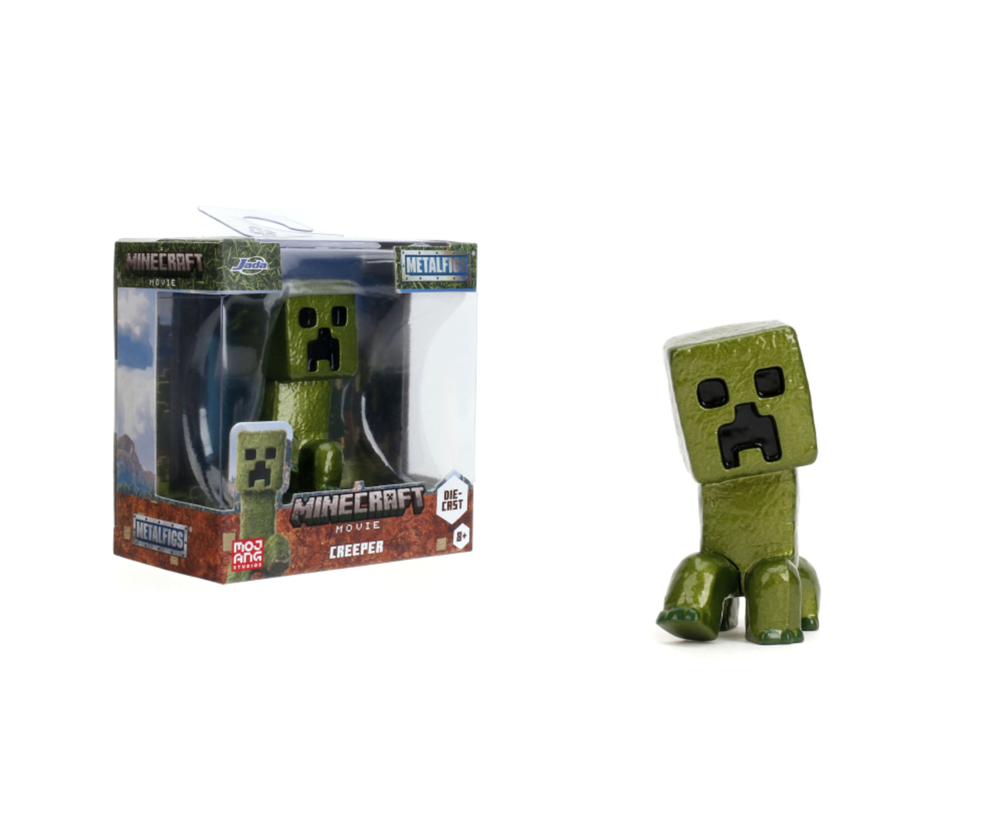 Jada Toys Minecraft 2_5_ Figure Creeper Modellauto Modellfigur
