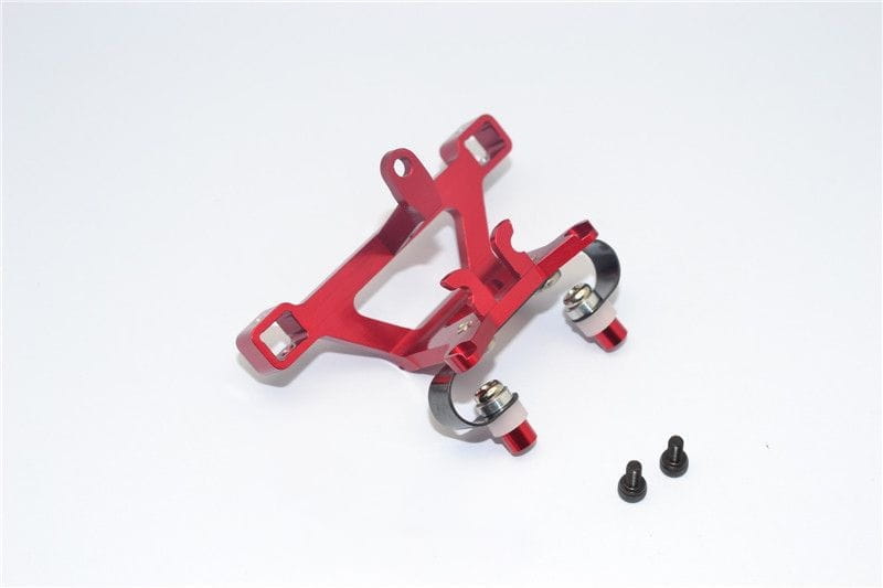 GPM Alu Karosseriehalterung eloxiert vorn rot fuer Traxxas 1_16 E-Revo - RC-Zubehoer