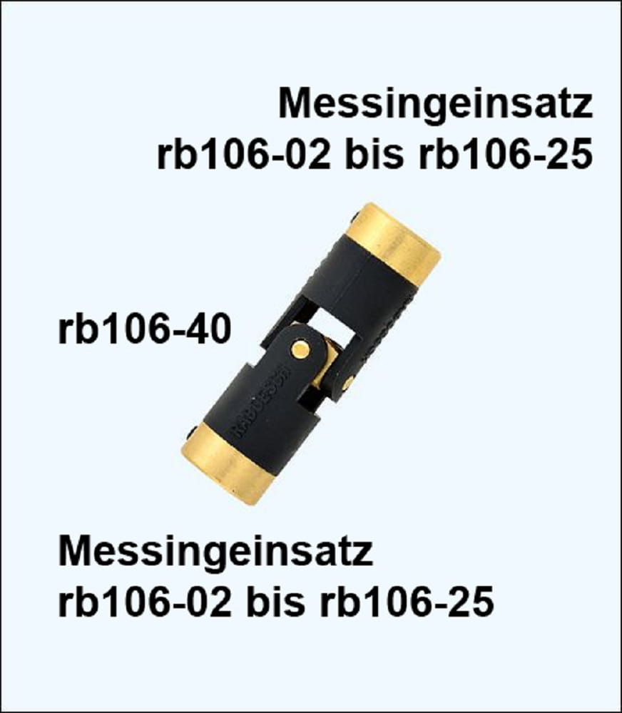 Krick Kupplungs-Messingeinsatz 4_0 mm - RC-Zubehoer