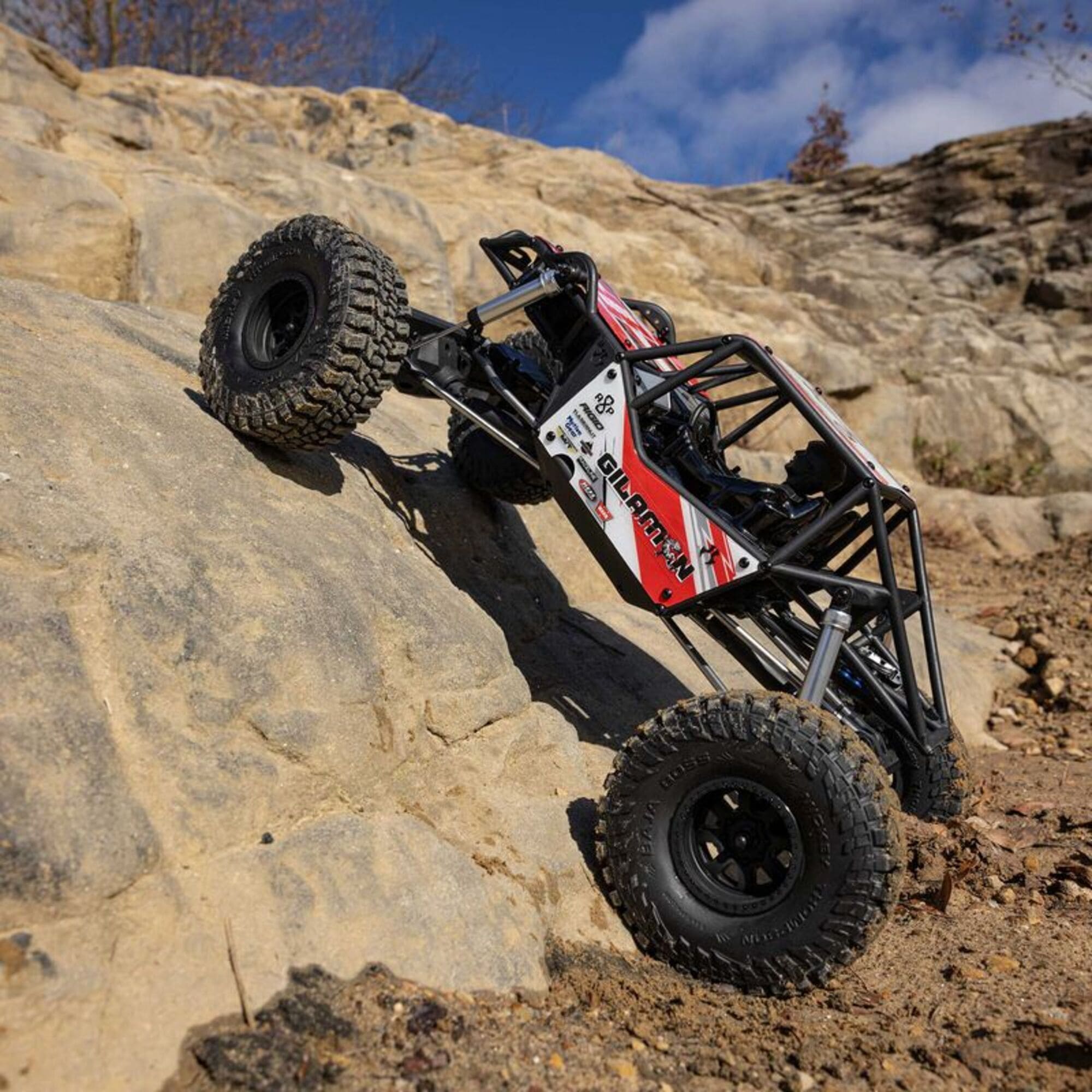 Axial AXP8 Gilamon 2.2 4X4 RTR Trail Buggy in Rot_ High-Performance Rock Crawler