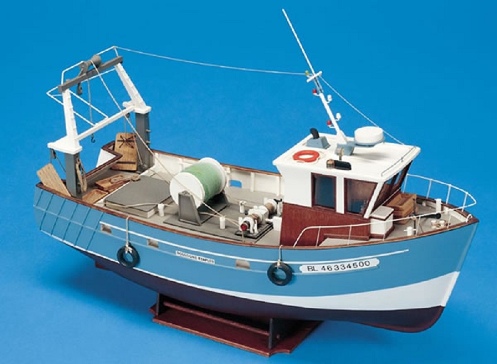Billing Boats RC Schiff Boulogne Etaples 1:20 Hecktrawler Baukasten