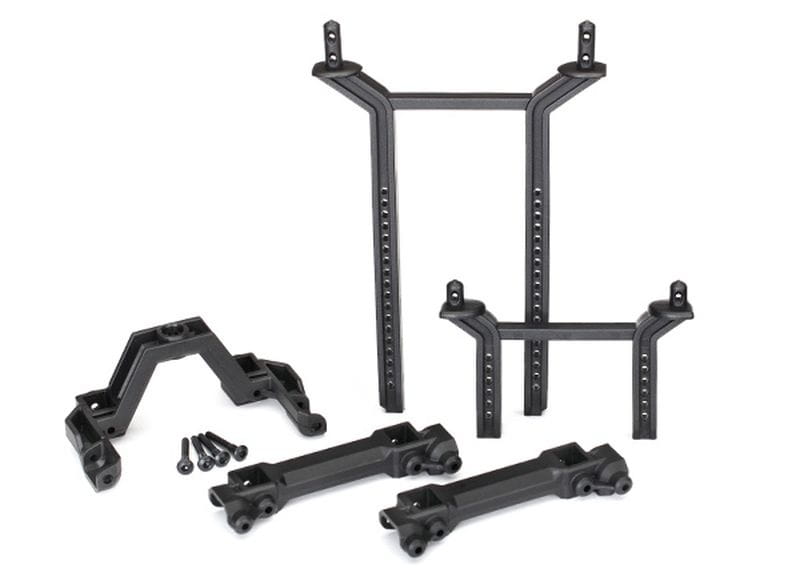 Traxxas Karosserie Halterung v_h _komplettes Set_ - RC-Zubehoer