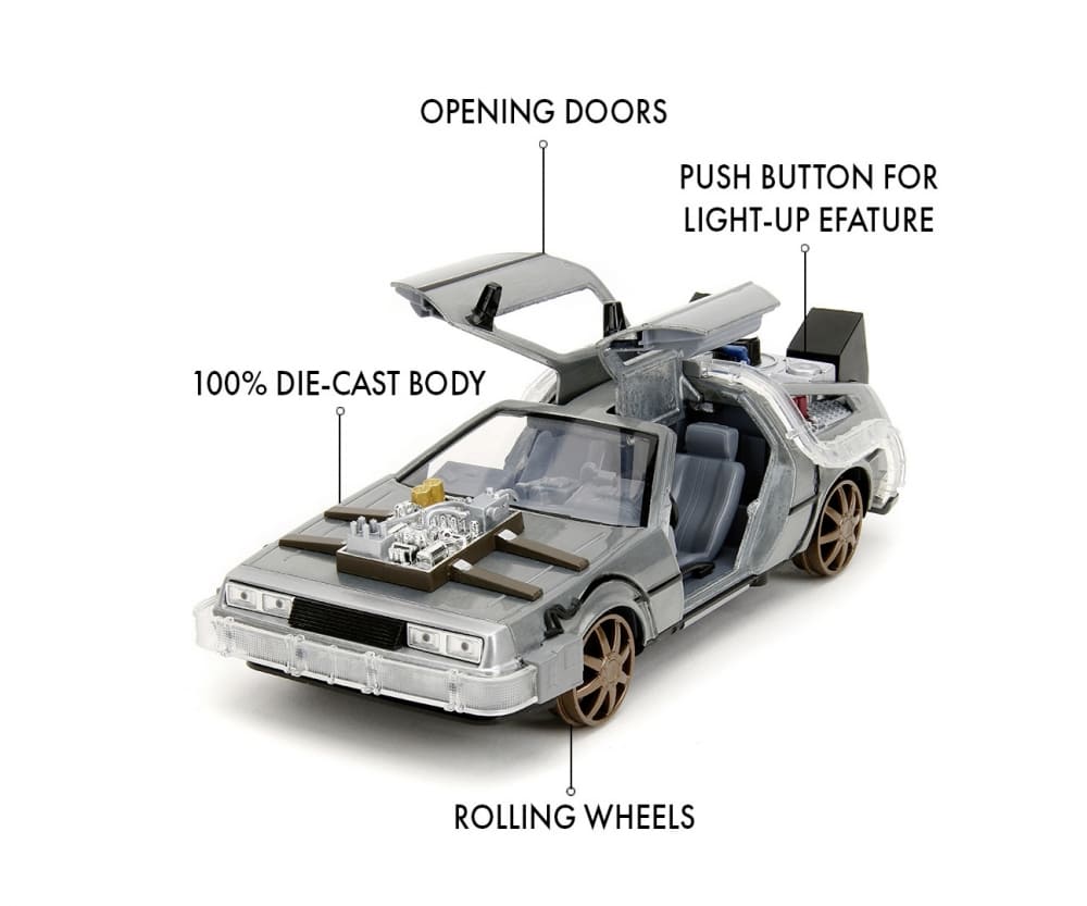 Jada Zurück in die Zukunft (Back to the Future 3) 1:24 Modellauto