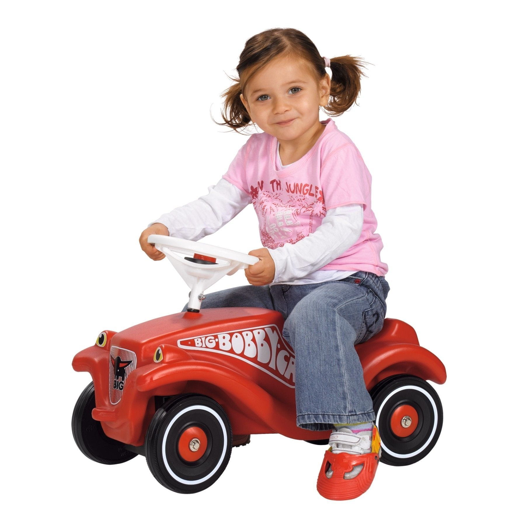 Big Bobby Car Classic Mit Flüsterreifen, Schuh Schützer Rot Big Bobby Car Classic Mit Flüsterreifen, Schuh Schützer Rot