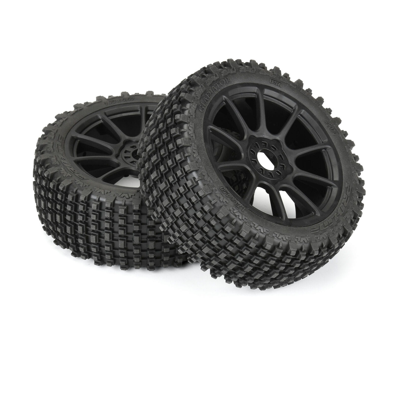 Proline 1:8 Gladiator M2 Fr/Rr MTD Blk Mach 10 (2)