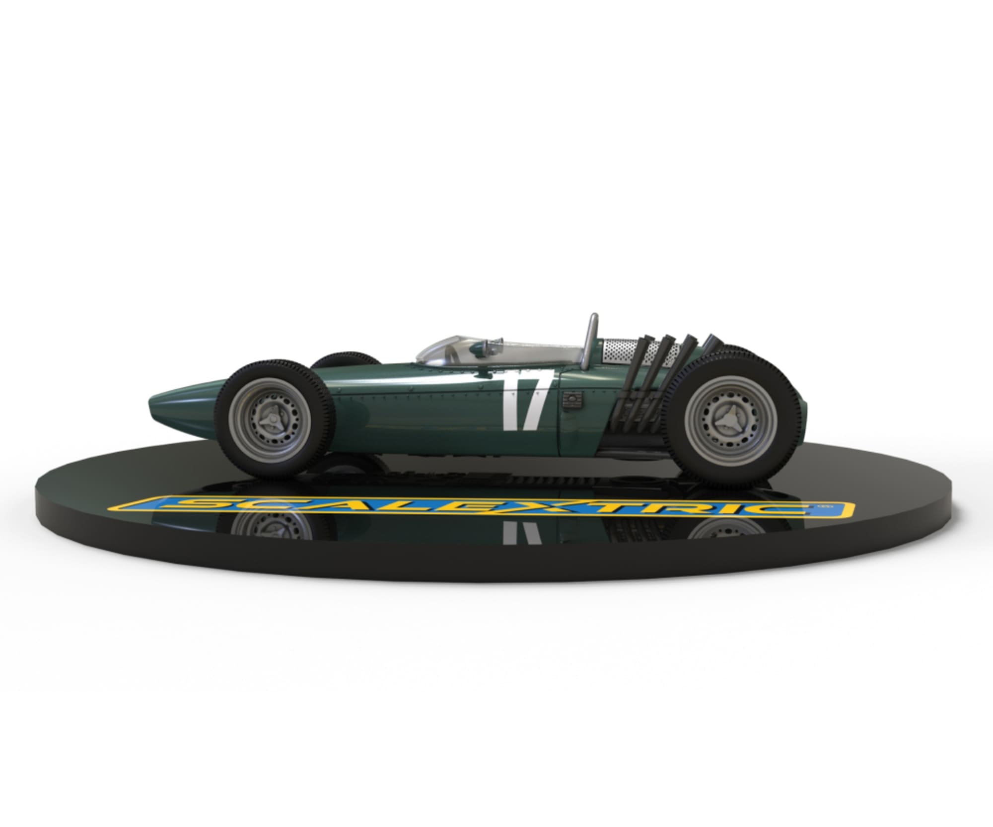 Scalextric 1_32 BRM P57 Winner Dutch GP 1962 HD Slotcar