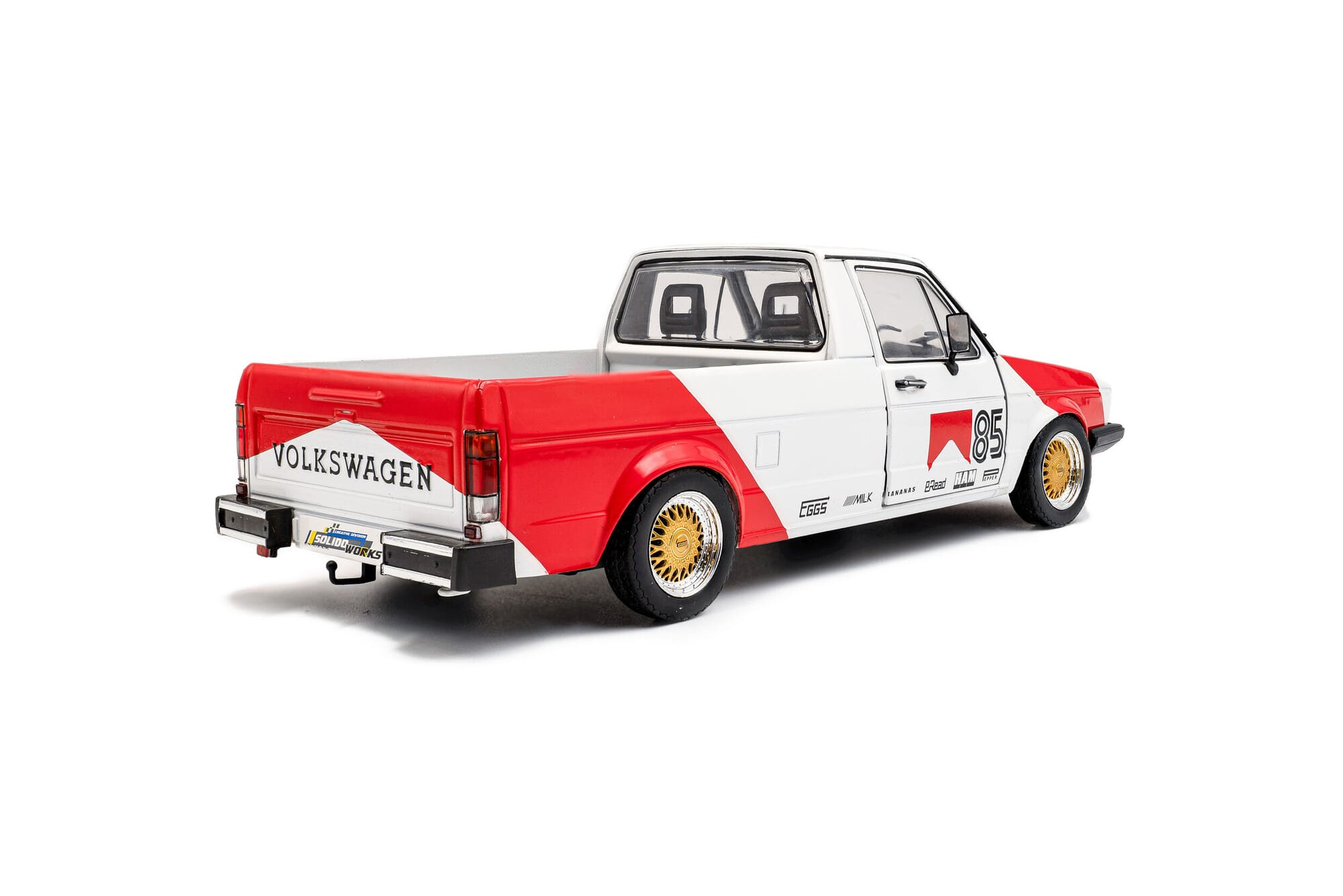 Solido VW Caddy Mk.1 M Racing Tribute Standmodellauto im Massstab 1_18