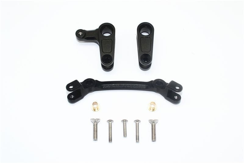 GPM Alu Lenk-Set schwarz fuer ARRMA Granite_ Big Rock_ Senton - RC-Zubehoer
