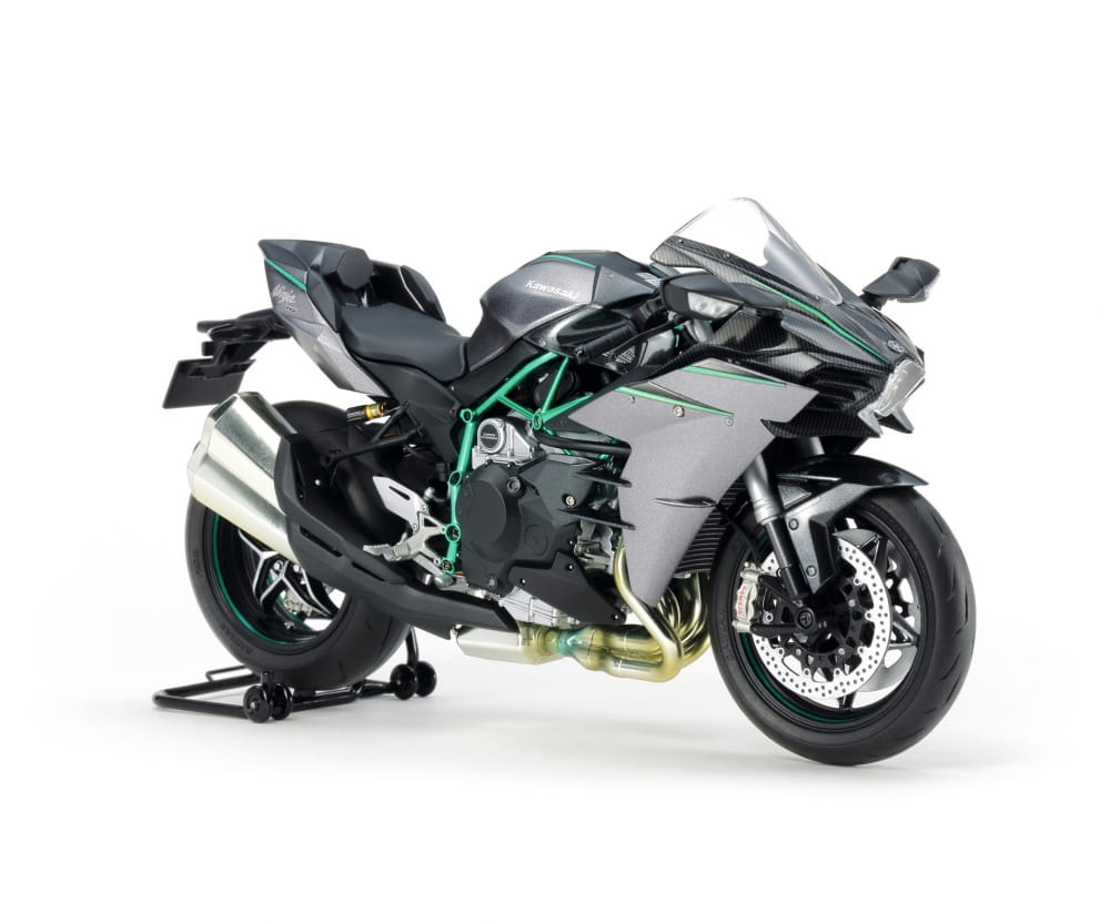 Tamiya Kawasaki Ninja H2 Carbon Motorrad 1:12 Plastik Modellbau Bausatz Tamiya Kawasaki Ninja H2 Carbon Motorrad 1:12 Plastik Modellbau Bausatz