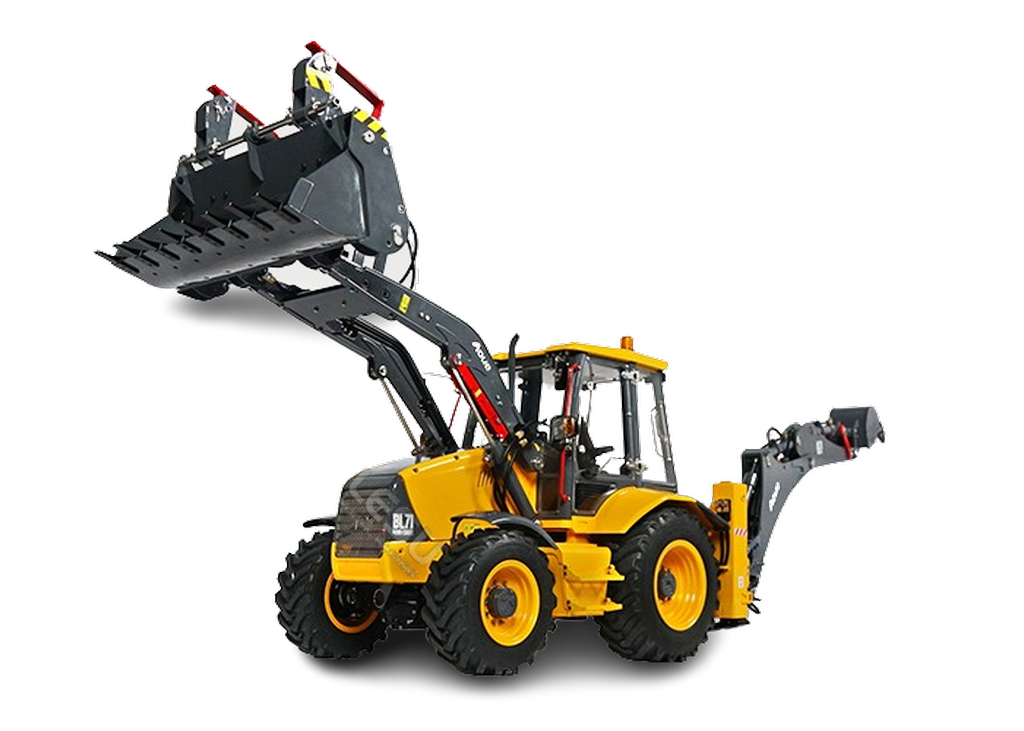 Lesu 1_14 Baggerlader BL71 Aufgebaut_ Lackiert ge_gr ohne RC ARTR - RC-Zubehoer