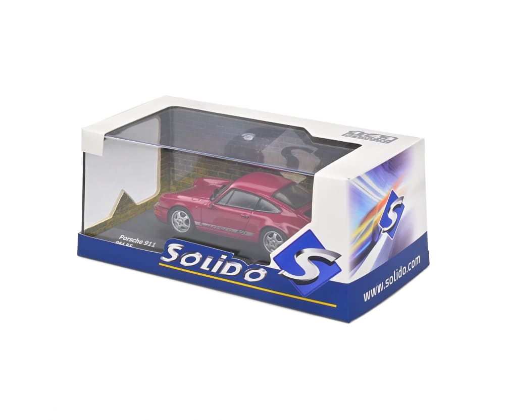 Solido 1:43 Porsche 965 RS 92 rot Modellauto