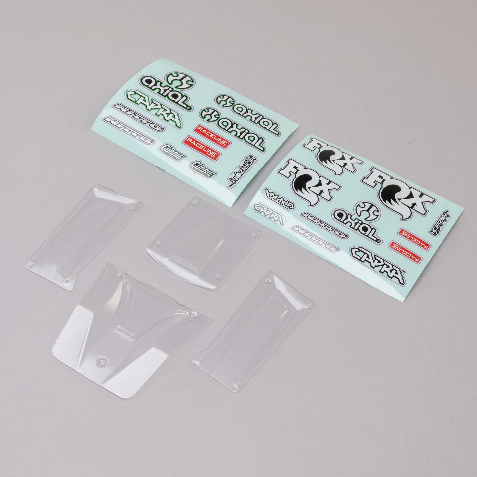 Axial Body Panel Set, Clear, Capra:UTB18