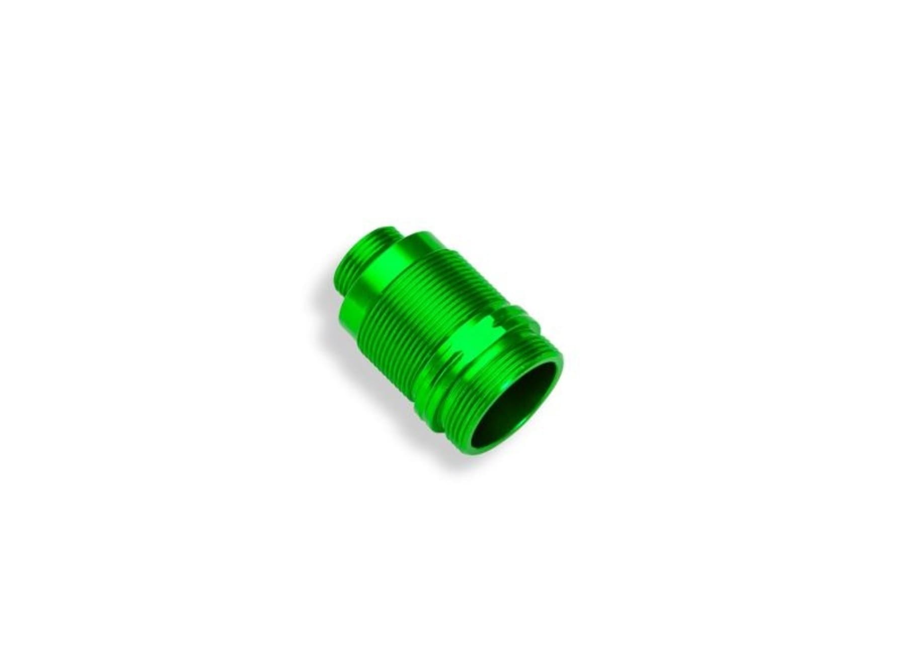 Mini GTR Alu-Daempfer-Gehaeuse kurz gruen fuer Mini Slash 4x4 _ andere fuer RC Modelle
