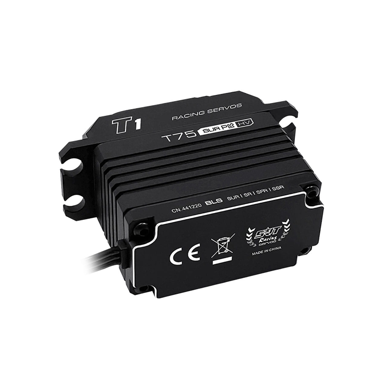 SRT T75 Brushless Servo HV  CNC Alugehäuse 60.0kg/0.14sec @7.4V