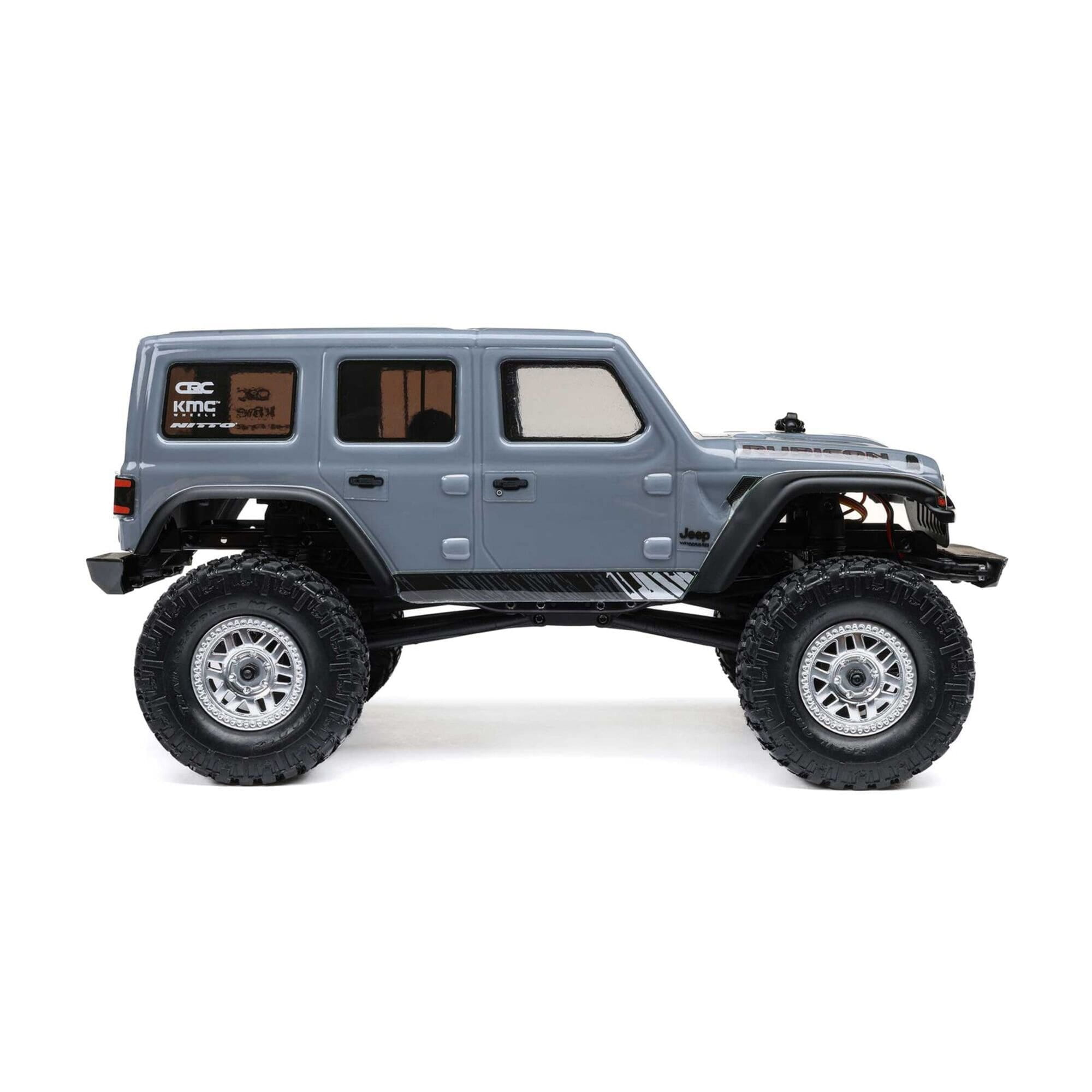 axial scx24 jeep wrangler jlu 4x4 rtr rock crawler mit akku und ladegeraet Axial SCX24 Jeep Wrangler JLU 4X4 RTR – Detailgetreue Karosserie und robuste Ausstattungen