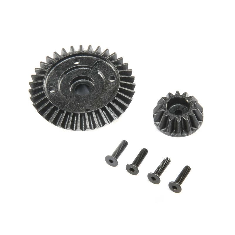 Losi Ring and Pinion Set_ Composite_ 22X-4 - RC-Zubehoer