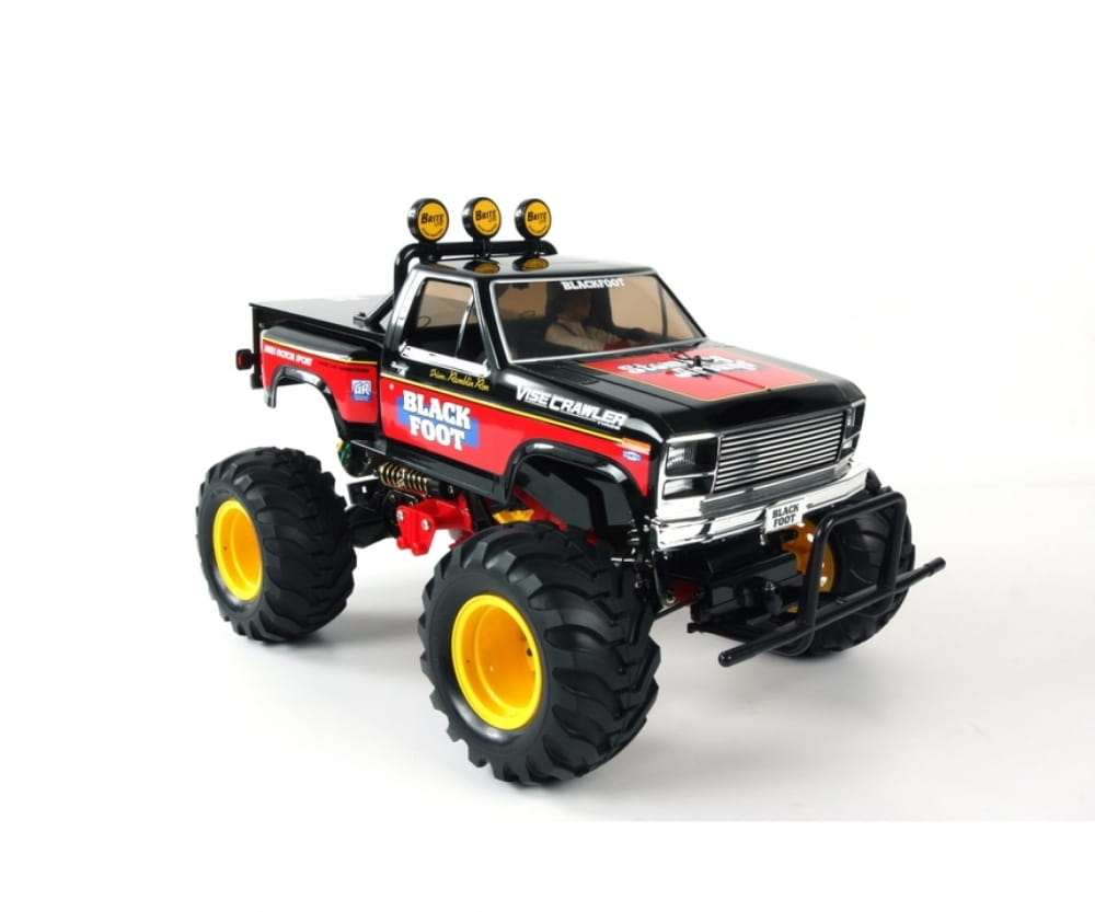 Tamiya RC Blackfoot Monstertruck 1:10 2,4Ghz Komplett Set