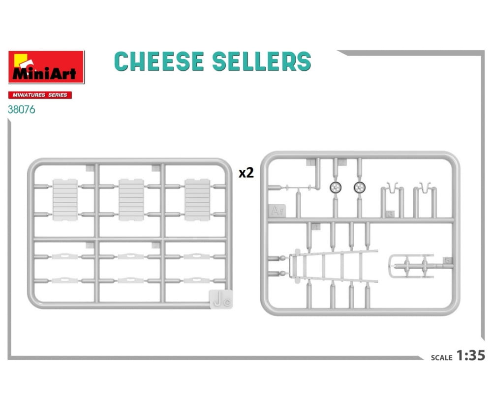 miniart 1 35 fig set kaeseverkaeufer m stand Plastikmodellbau von Miniart 1-35 fig set kaeseverkaeufer m stand