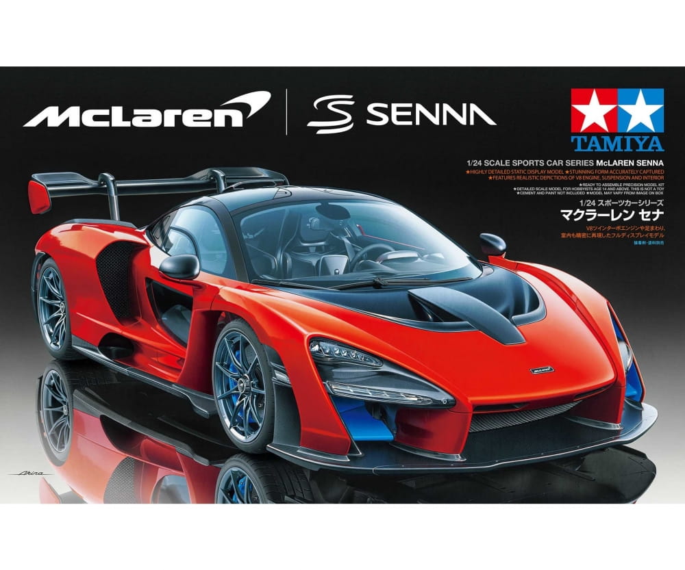 Tamiya McLaren Senna 1:24 Platik Modellbau Auto Bausatz Tamiya McLaren Senna 1_24 Platik Modellbau Auto Bausatz - RC-Zubehoer