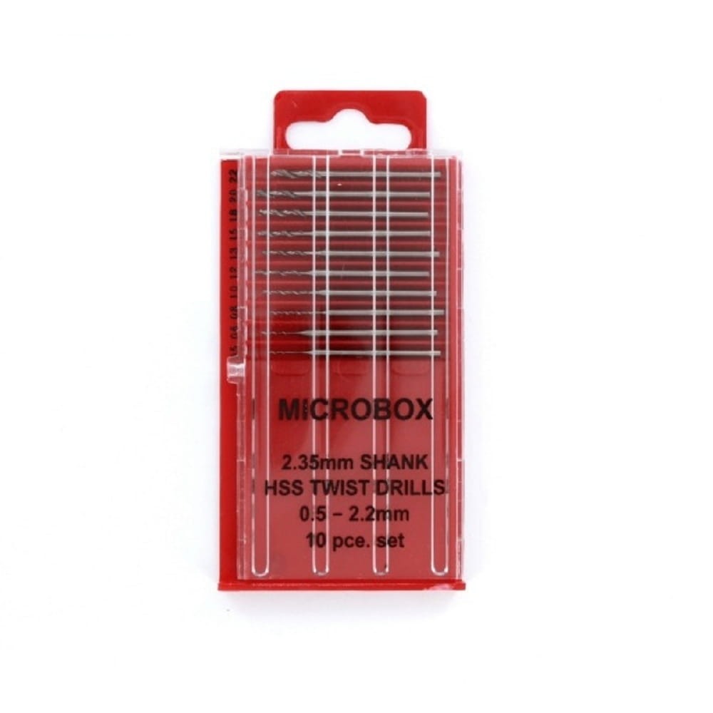 Krick Microbox Schaftbohrer Set _10_ 0_5-2.2mm - RC-Zubehoer