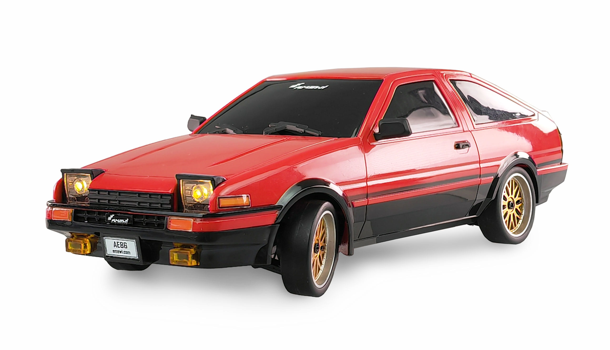 Amewi AE86 Sprinter Trueno Scale Drift Racing Car 1:18 RTR rot