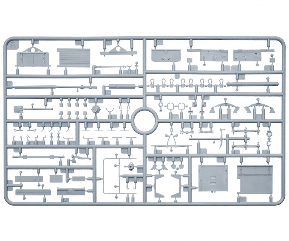 Plastikmodellbau von Miniart 1-35 feldkueche kp 42 pferdegespann