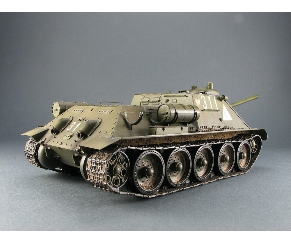 miniart 1 35 su 85 mod 1944 frue prod inter Plastikmodellbau von Miniart 1-35 su 85 mod 1944 frue prod inter