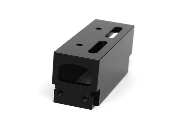 Lesu 1:14 Traverse vorne Alu schwarz für TAMIYA Arocs