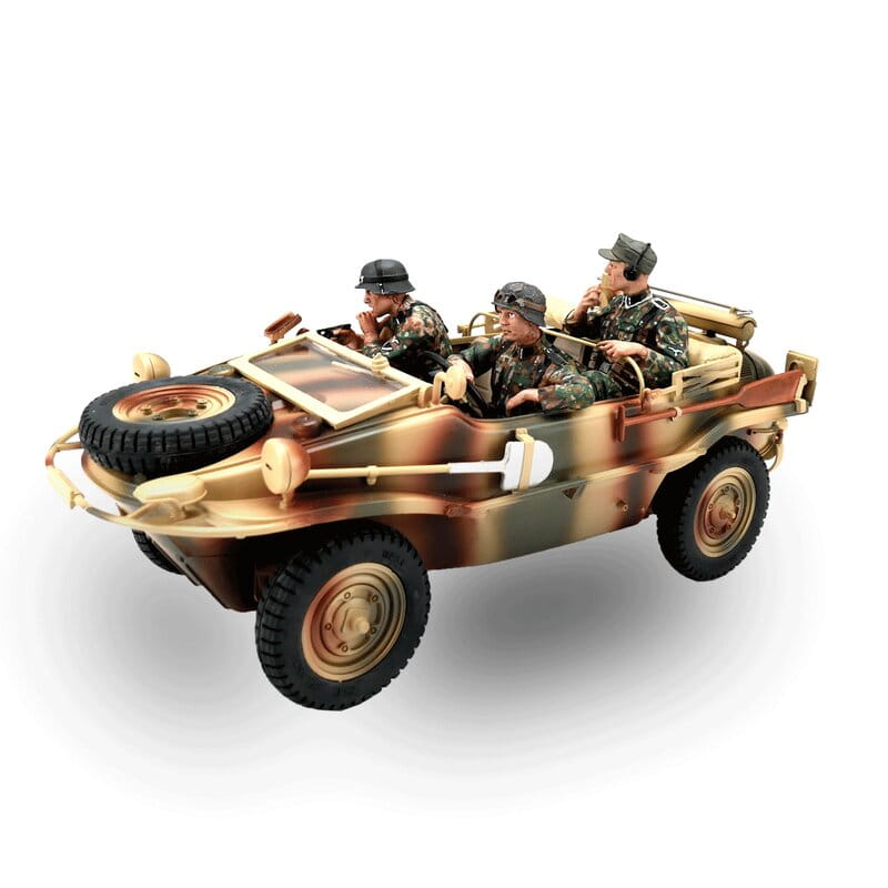 Torro 1:16 Figur Schwimmwagen Besatzung tarn