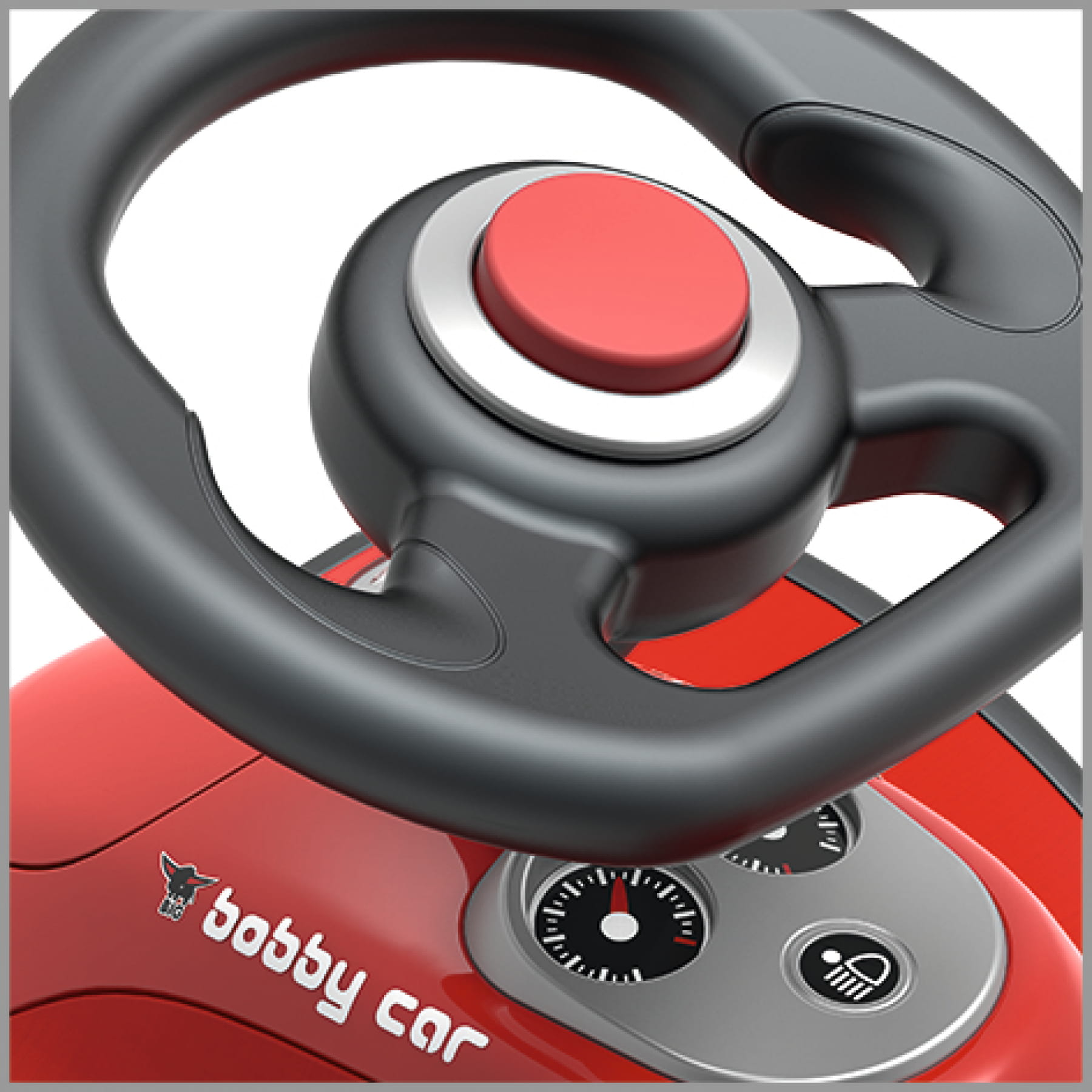 Big Bobby Car NEXT, LED Licht, Sound, Flüsterreifen, Soft Sitz